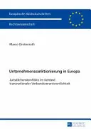 Unternehmenssanktionierung in Europa: Jurisdiktionskonflikte Im Kontext Transnationaler Verbandsverantwortlichkeit: Jurisdiktionskonflikte Im Kontext Transnationaler Verbandsverantwortlichkeit - Unternehmenssanktionierung in Europa: Jurisdiktionskonflikte Im Kontext Transnationaler Verbandsverantwortlichkeit