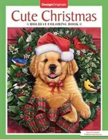 Roztomilé vánoční prázdninové omalovánky - Cute Christmas Holiday Coloring Book