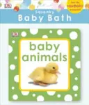Pískací knížka do vany Zvířátka pro miminka - Squeaky Baby Bath Book Baby Animals