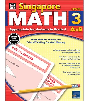 Singapurská matematika, 4. třída - Singapore Math, Grade 4
