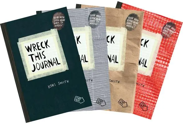 Sada balíčků Wreck This Journal - Wreck This Journal Bundle Set