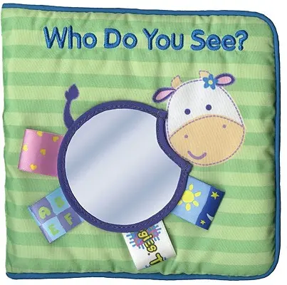 Moje první kniha s tagy: Kdo se vidí? - My First Taggies Book: Who Do You See?