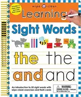Utři si: Učíme se slovíčka: Včetně pera na utírání a kartiček s blesky! - Wipe Clean: Learning Sight Words: Includes a Wipe-Clean Pen and Flash Cards!
