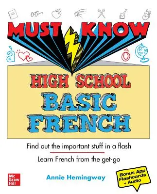 Musíte znát základy francouzštiny pro střední školy - Must Know High School Basic French