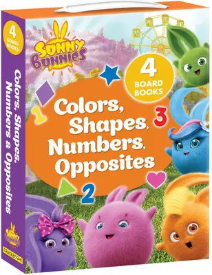 Sluneční zajíčci: Barvy, tvary, čísla a protiklady: 4 deskové knihy (Us Edition) - Sunny Bunnies: Colors, Shapes, Numbers & Opposites: 4 Board Books (Us Edition)