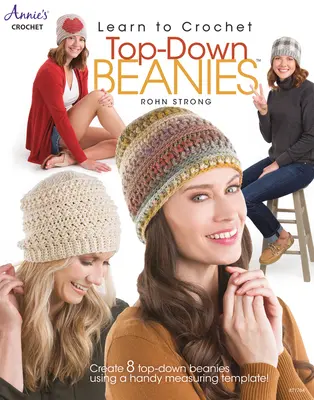 Naučte se háčkovat čepice shora dolů - Learn to Crochet Top-Down Beanies