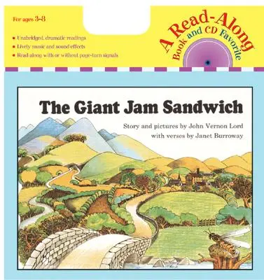 The Giant Jam Sandwich Book & CD [With CD] (Obří sendvič s džemem - kniha a CD) - The Giant Jam Sandwich Book & CD [With CD]