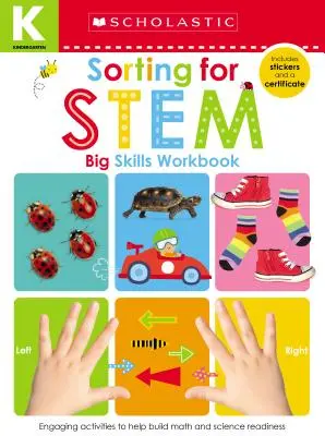 Třídění pro mateřské školy Pracovní sešit: Scholastic Early Learners (Big Skills Workbook) - Sorting for Stem Kindergarten Workbook: Scholastic Early Learners (Big Skills Workbook)