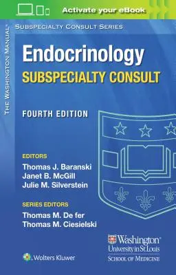 Washingtonův manuál Endokrinologická subspecializační konzultace - Washington Manual Endocrinology Subspecialty Consult