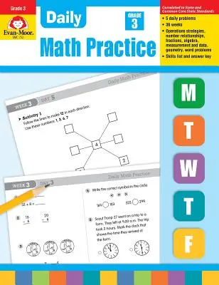 Denní procvičování matematiky, 3. třída - Daily Math Practice, Grade 3
