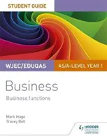 WJEC/Eduqas AS/A-level Year 1 Business Student Guide 2: Funkce podniku - WJEC/Eduqas AS/A-level Year 1 Business Student Guide 2: Business Functions