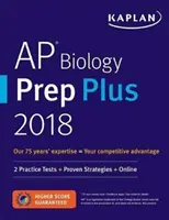 AP Biology Prep Plus 2018-2019 - 2 cvičné testy + studijní plány + cílený přehled a procvičování + online - AP Biology Prep Plus 2018-2019 - 2 Practice Tests + Study Plans + Targeted Review & Practice + Online