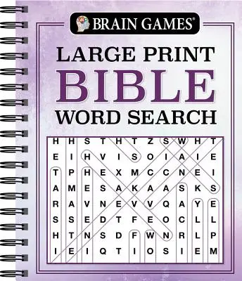 Hry na mozek - Hledání slov v Bibli ve velkém tisku - Brain Games - Large Print Bible Word Search