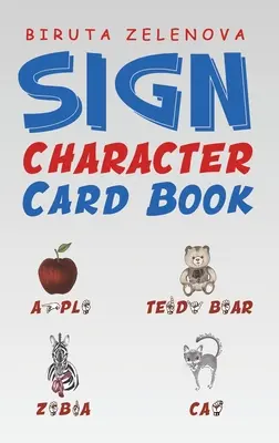 Podpisová karta postavy Kniha - Sign Character Card Book