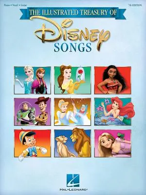 Ilustrovaná pokladnice Disneyho písniček - The Illustrated Treasury of Disney Songs