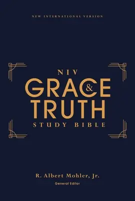 Niv, the Grace and Truth Study Bible, Hardcover, Red Letter, Comfort Print