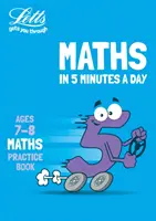Letts Matematika za 5 minut denně Věk 7-8 let - ideální pro domácí použití - Letts Maths in 5 Minutes a Day Age 7-8 - Ideal for Use at Home