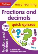 Zlomky a desetinná čísla Rychlé kvízy: Věk 7-9 let - Fractions & Decimals Quick Quizzes: Ages 7-9