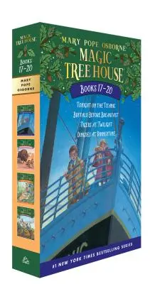 Magic Tree House Books 17-20 Boxed Set: Záhada kouzelného psa - Magic Tree House Books 17-20 Boxed Set: The Mystery of the Enchanted Dog
