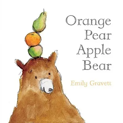 Oranžová hruška Jablko medvěd - Orange Pear Apple Bear