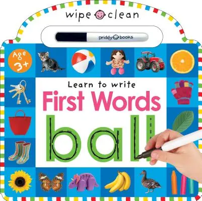 Utři si: První slova - Wipe Clean: First Words