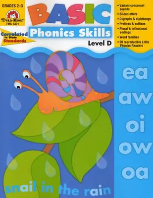 Základní fonetické dovednosti, úroveň D: EMC 3321 - Basic Phonics Skills, Level D: EMC 3321