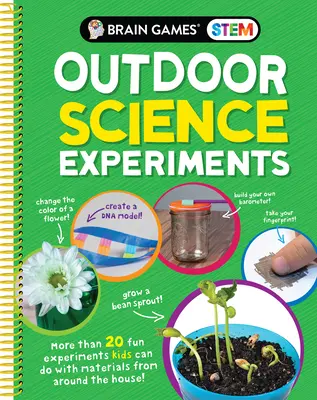 Hry na mozek Stem - Venkovní vědecké experimenty (ocenění Mom's Choice Awards Gold Recipient): Více než 20 zábavných experimentů, které mohou děti dělat s materiály z mořské vody (ocenění pro držitele ceny) - Brain Games Stem - Outdoor Science Experiments (Mom's Choice Awards Gold Award Recipient): More Than 20 Fun Experiments Kids Can Do with Materials fro