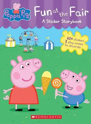 Zábava na pouti: Samolepková knížka (Prasátko Peppa) - Fun at the Fair: A Sticker Storybook (Peppa Pig)