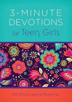 Tříminutové pobožnosti pro dospívající dívky - 3-Minute Devotions for Teen Girls