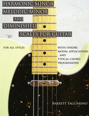 Harmonická moll, melodická moll a zmenšené stupnice pro kytaru - Harmonic Minor, Melodic Minor, and Diminished Scales for Guitar