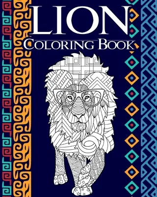 Lví omalovánky - Lion Coloring Book