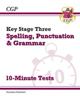 Nové desetiminutové testy pravopisu, interpunkce a gramatiky pro KS3 (včetně odpovědí) - New KS3 Spelling, Punctuation and Grammar 10-Minute Tests (includes answers)