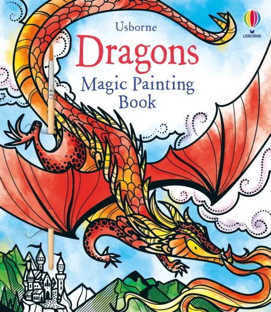 Kouzelné malování draků - Dragons Magic Painting Book