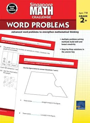 Singapurské matematické úlohy, 2. - 5. třída - Singapore Math Challenge Word Problems, Grades 2 - 5