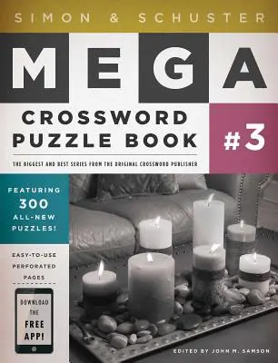 Simon & Schuster Mega křížovky kniha č. 3, 3 - Simon & Schuster Mega Crossword Puzzle Book #3, 3