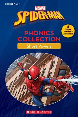 Spider-Man Amazing Phonics Collection (Úžasná fonetická sbírka): Krátké samohlásky (Disney Learning Bind-Up) - Spider-Man Amazing Phonics Collection: Short Vowels (Disney Learning Bind-Up)