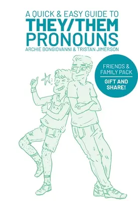 Rychlý a snadný průvodce zájmeny oni/oni: Přátelé a rodina Bundle - A Quick & Easy Guide to They/Them Pronouns: Friends & Family Bundle