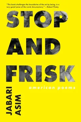 Zastavení a prohlídka: Americké básně - Stop and Frisk: American Poems