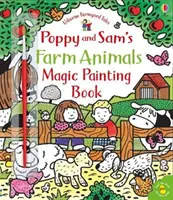 Kouzelné malování Poppy a Sama se zvířátky ze statku - Poppy and Sam's Farm Animals Magic Painting Book
