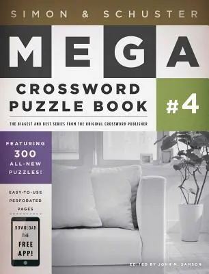 Simon & Schuster Mega křížovky č. 4, 4 - Simon & Schuster Mega Crossword Puzzle Book #4, 4