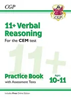 11+ CEM Verbal Reasoning Practice Book & Assessment Tests - Ages 10-11 (with Online Edition) (s online vydáním) - 11+ CEM Verbal Reasoning Practice Book & Assessment Tests - Ages 10-11 (with Online Edition)