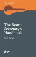 Příručka tajemníka správní rady - Board Secretary's Handbook
