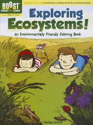 Zkoumání ekosystémů! Ekologicky šetrné omalovánky - Exploring Ecosystems!: An Environmentally Friendly Coloring Book