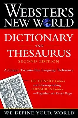 Webster's New World Dictionary and Thesaurus, 2. vydání (papírové vydání) - Webster's New World Dictionary and Thesaurus, 2nd Edition (Paper Edition)