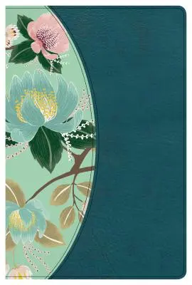 Studijní bible CSB pro ženy, Teal/Sage Leathertouch - The CSB Study Bible for Women, Teal/Sage Leathertouch