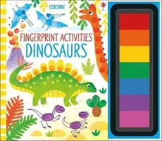 Aktivity s otisky prstů Dinosauři - Fingerprint Activities Dinosaurs