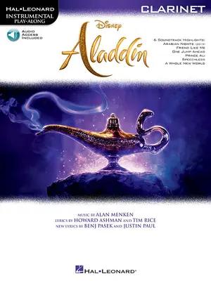 Aladdin: Instrumental Play-Along Series for Clarinet (Aladin: instrumentální série pro klarinet) - Aladdin: Instrumental Play-Along Series for Clarinet