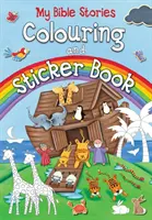 Moje biblické příběhy Omalovánky a samolepky - My Bible Stories Colouring and Sticker Book