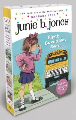 Junie B. Jonesová První krabicová sada v historii!: Knihy 1-4 - Junie B. Jones First Boxed Set Ever!: Books 1-4
