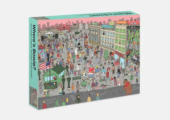 Kde je Bowie? David Bowie v Berlíně: 500 dílků skládačky - Where's Bowie?: David Bowie in Berlin: 500 Piece Jigsaw Puzzle